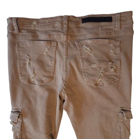 Rockstar Original Kap Tan Cargo Jeans Men's size 40 - Picture 3 of 12